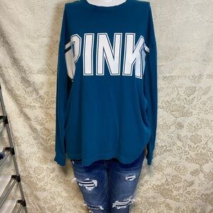 Blue PINK VS long sleeve